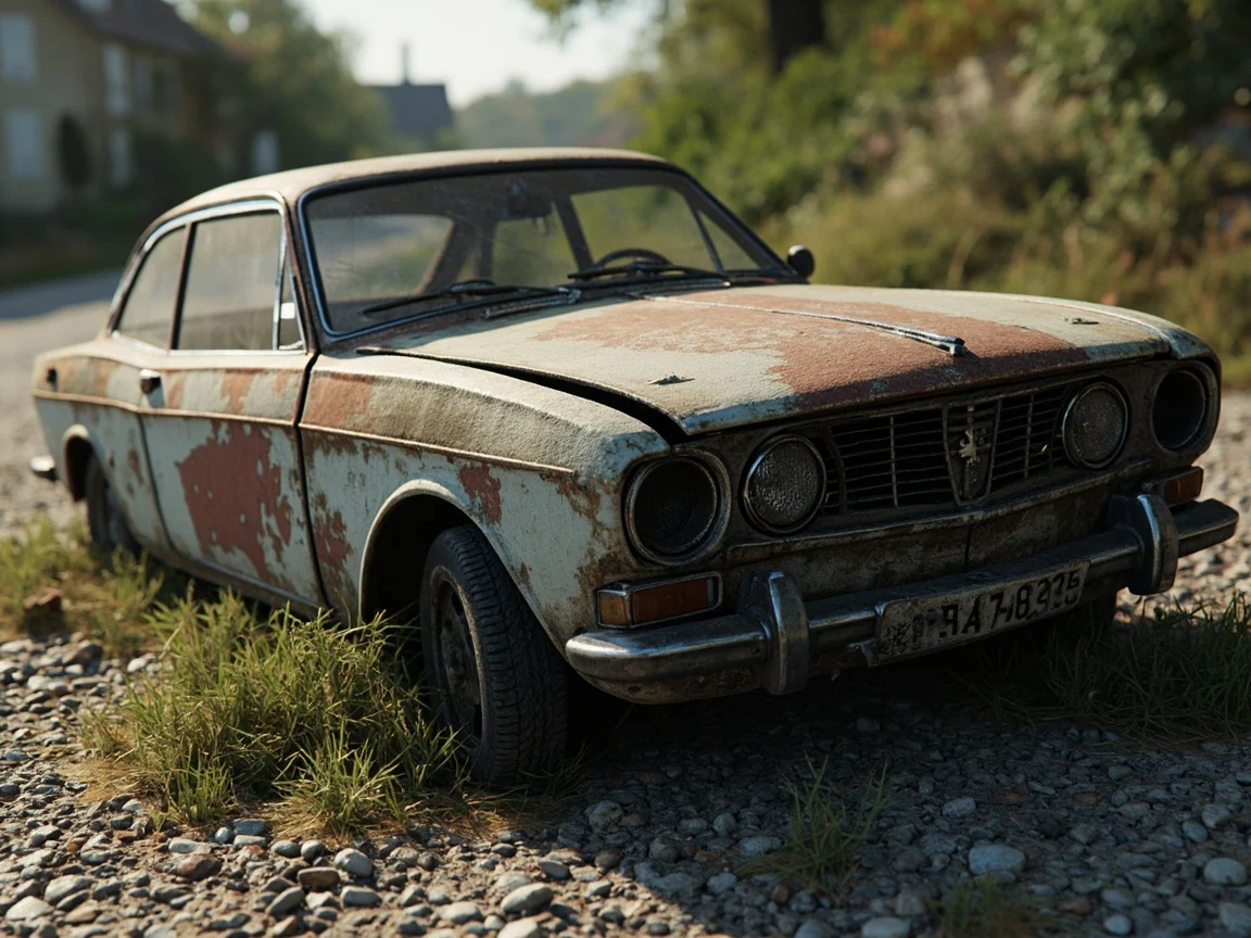Epave voiture &middot; image &agrave; la une