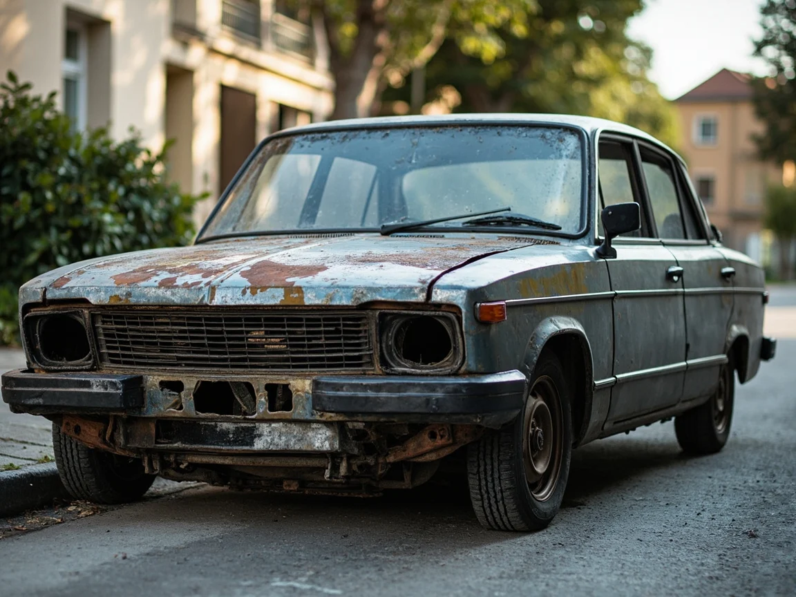 Epave voiture &middot; image &agrave; la une