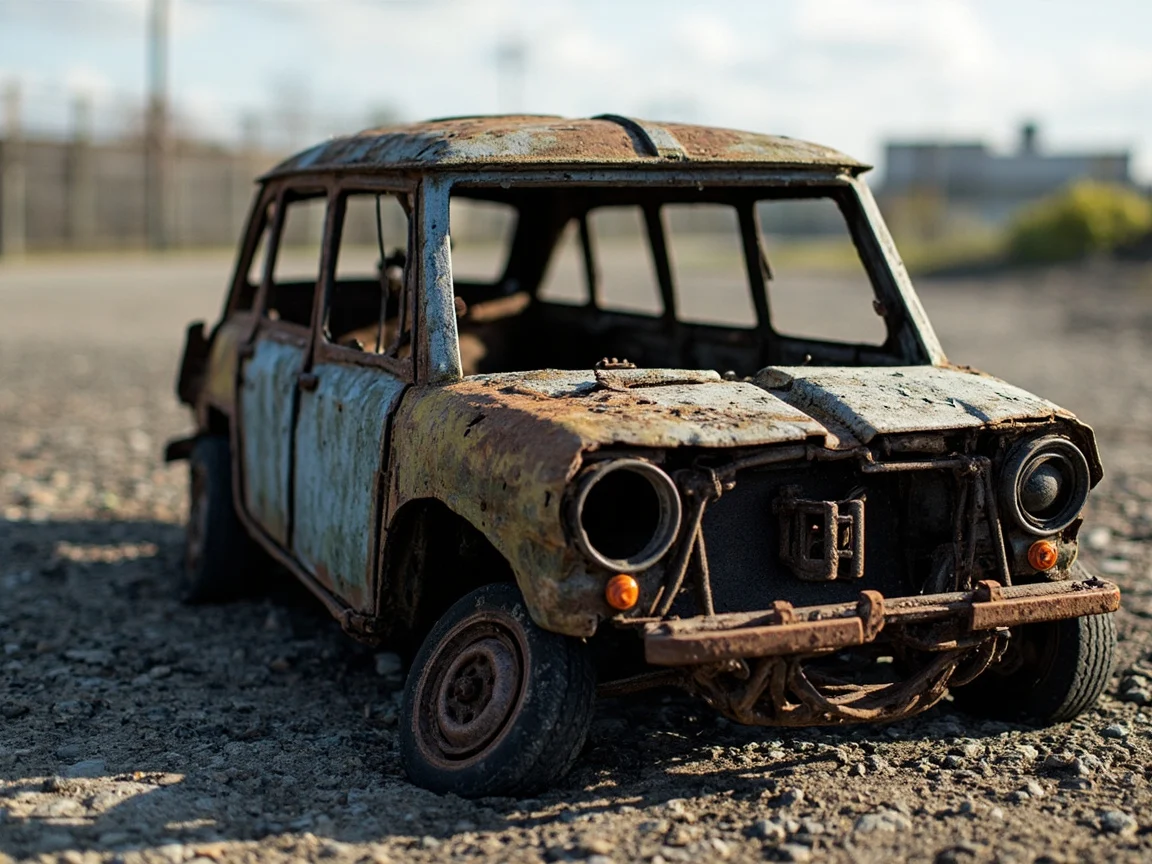 Epave voiture &middot; image &agrave; la une