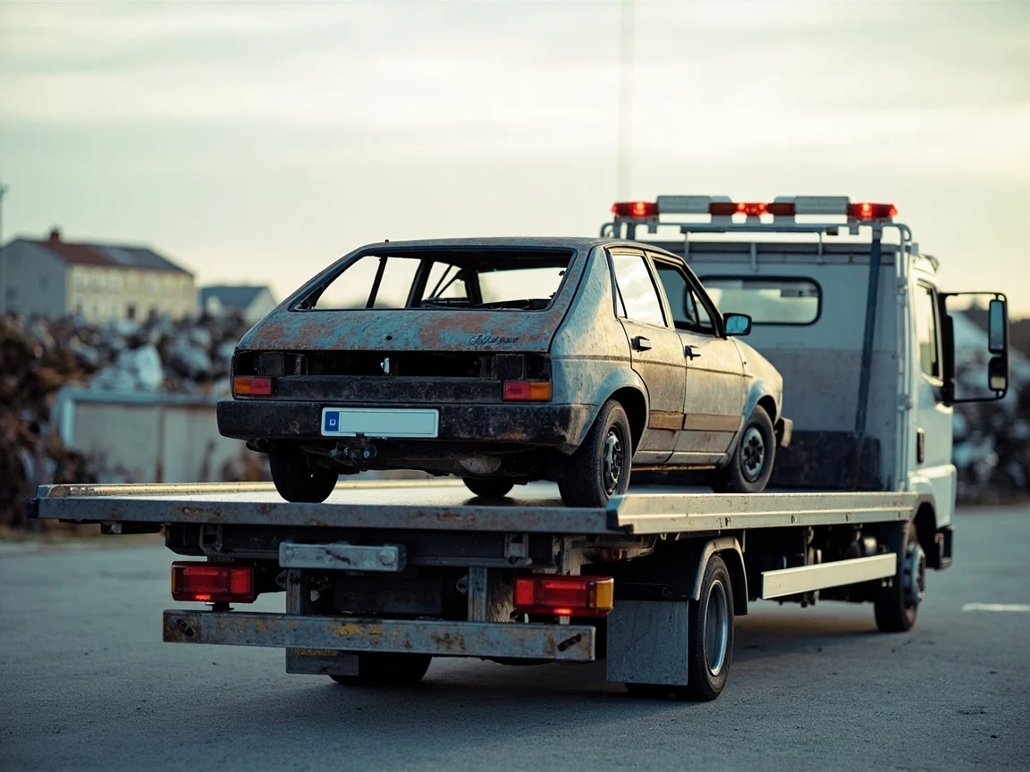 Mettre sa voiture &agrave; la casse &middot; image &agrave; la une