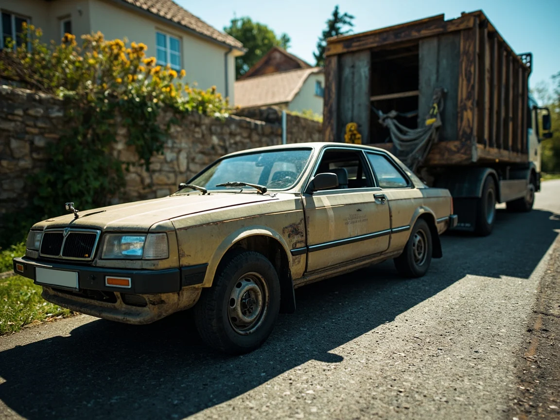 Mettre sa voiture &agrave; la casse &middot; image &agrave; la une