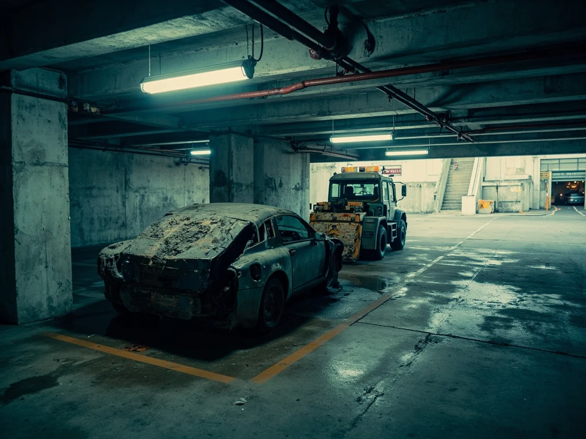 Enl&egrave;vement &eacute;pave sous-sol / parking &middot; image &agrave; la une