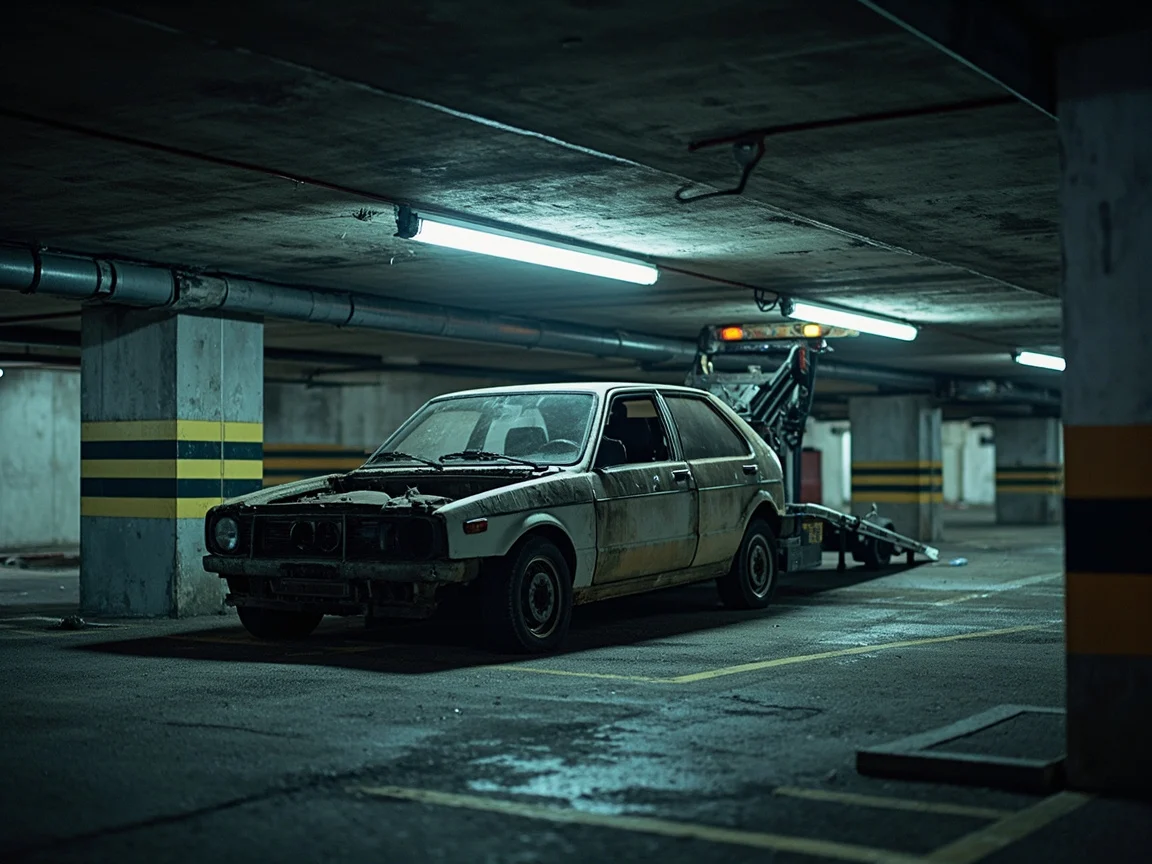 Enl&egrave;vement &eacute;pave sous-sol / parking &middot; image &agrave; la une