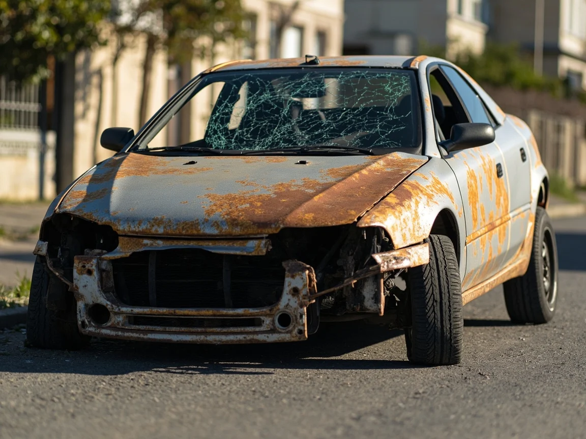 Epave voiture &middot; image &agrave; la une