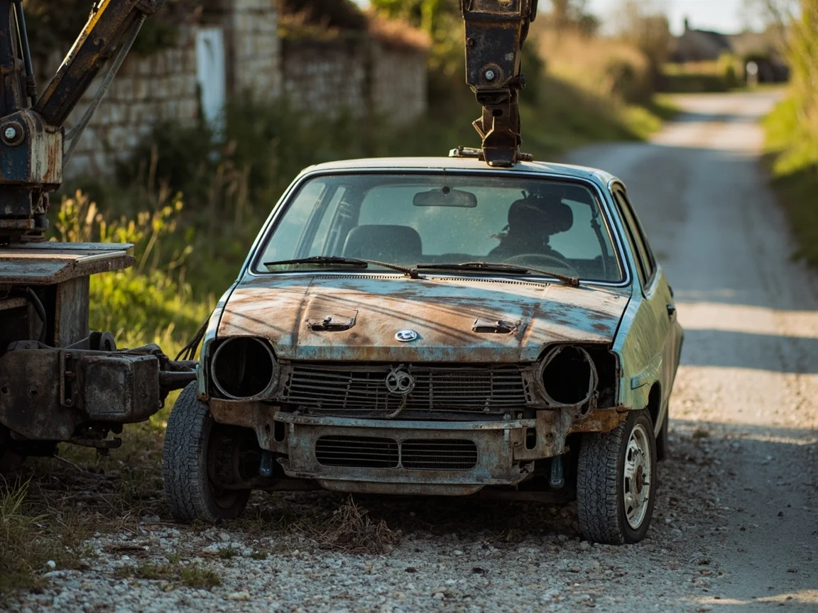 Mettre sa voiture &agrave; la casse &middot; image &agrave; la une