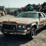, , , ,  - Destruction voiture - Louvres / 95380 / 95