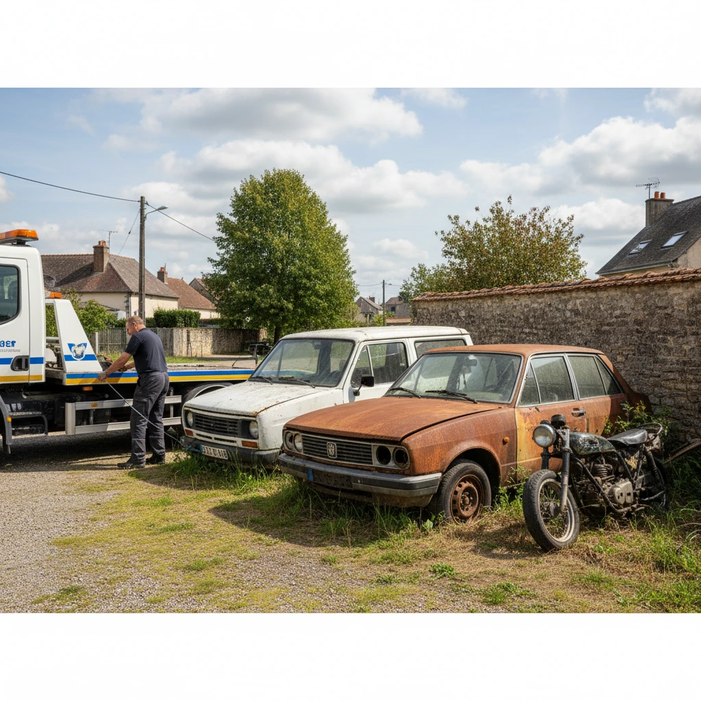 Epaviste gratuit, Enl&egrave;vement v&eacute;hicule hors d'usage, Destruction voiture Moussy-le-Vieux, Remorquage gratuit Seine-et-Marne 77, Centre VHU agr&eacute;&eacute;