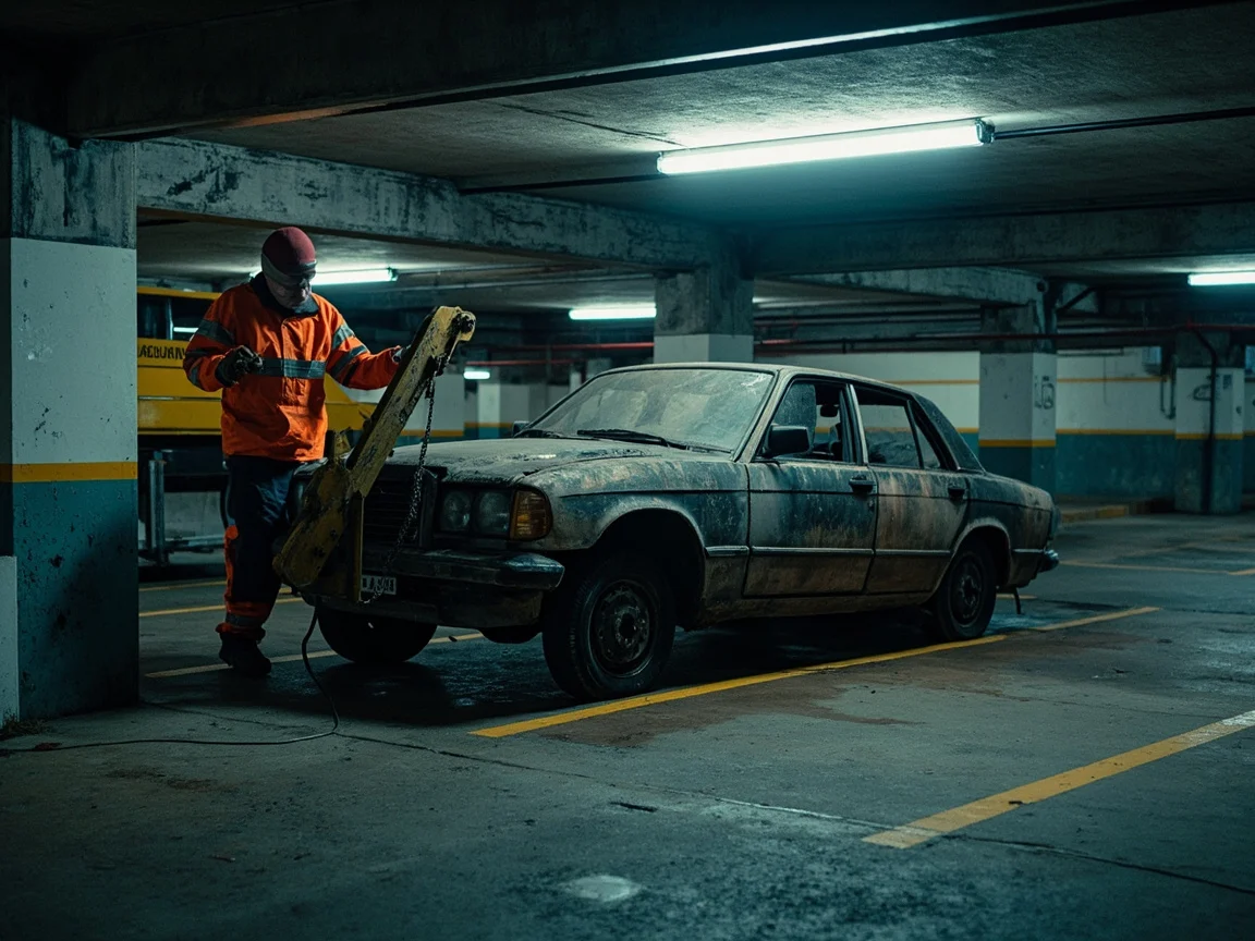 Enl&egrave;vement &eacute;pave sous-sol / parking &middot; image &agrave; la une