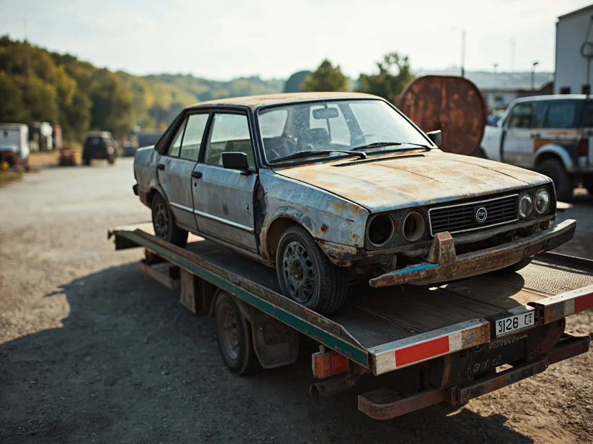 Mettre sa voiture &agrave; la casse &middot; image &agrave; la une