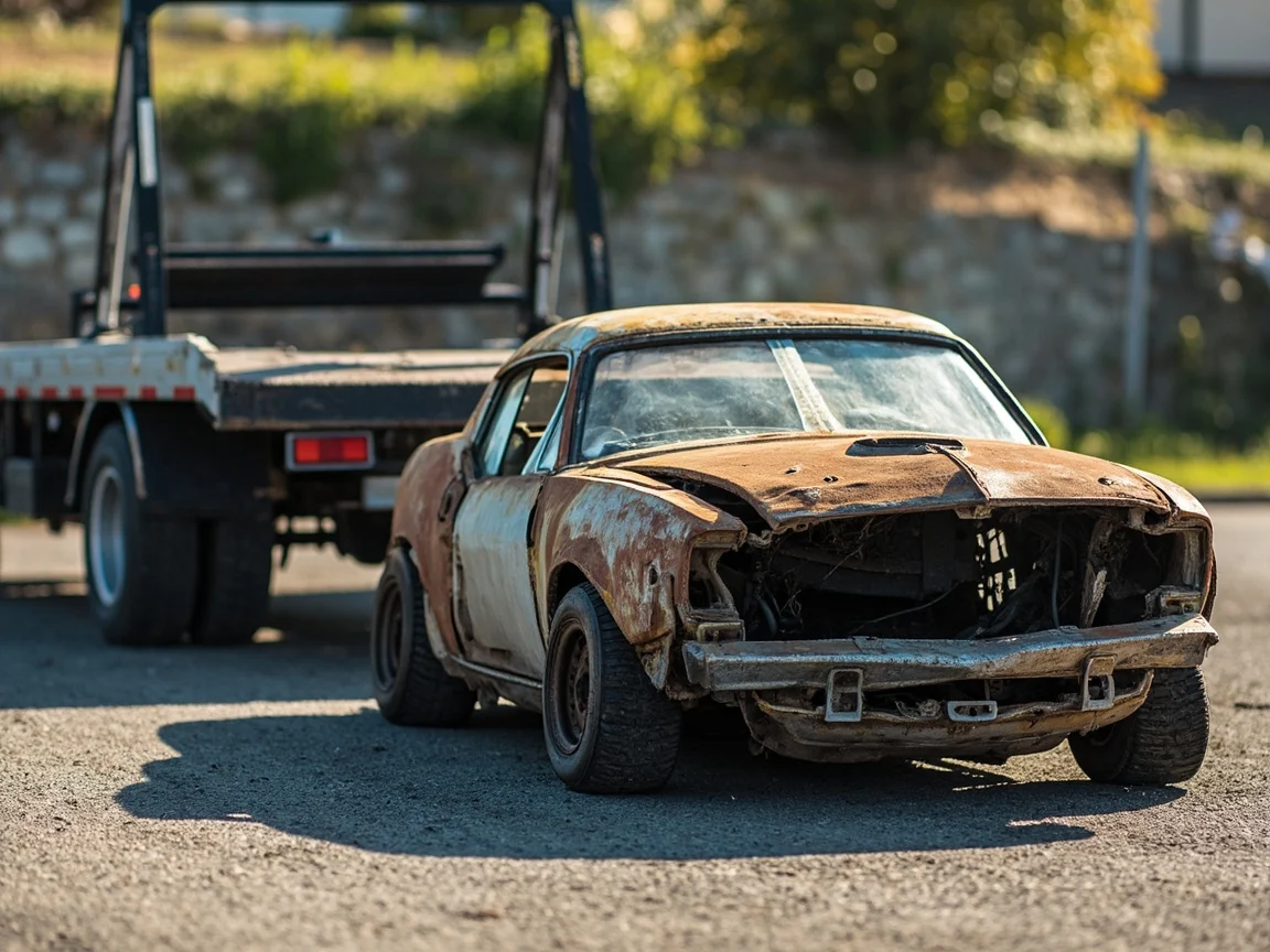 Mettre sa voiture &agrave; la casse &middot; image &agrave; la une