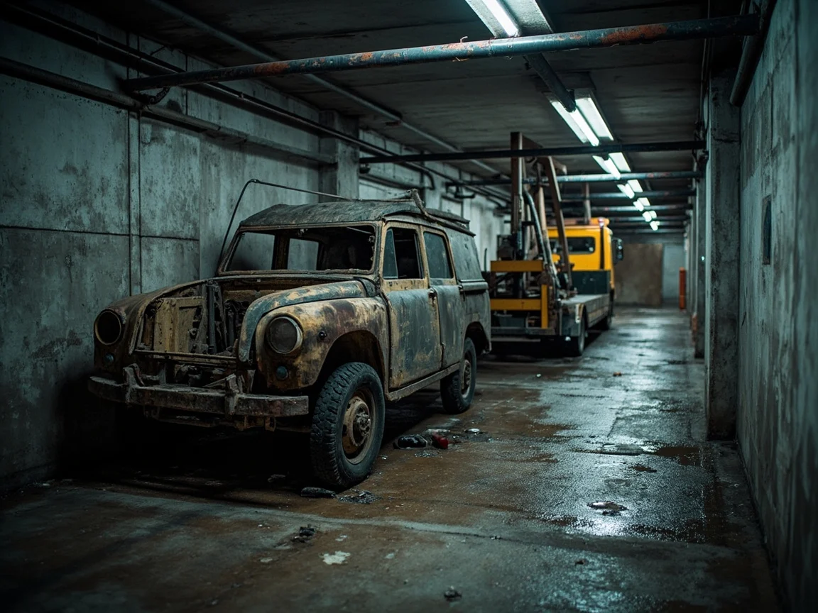 Enl&egrave;vement &eacute;pave sous-sol / parking &middot; image &agrave; la une