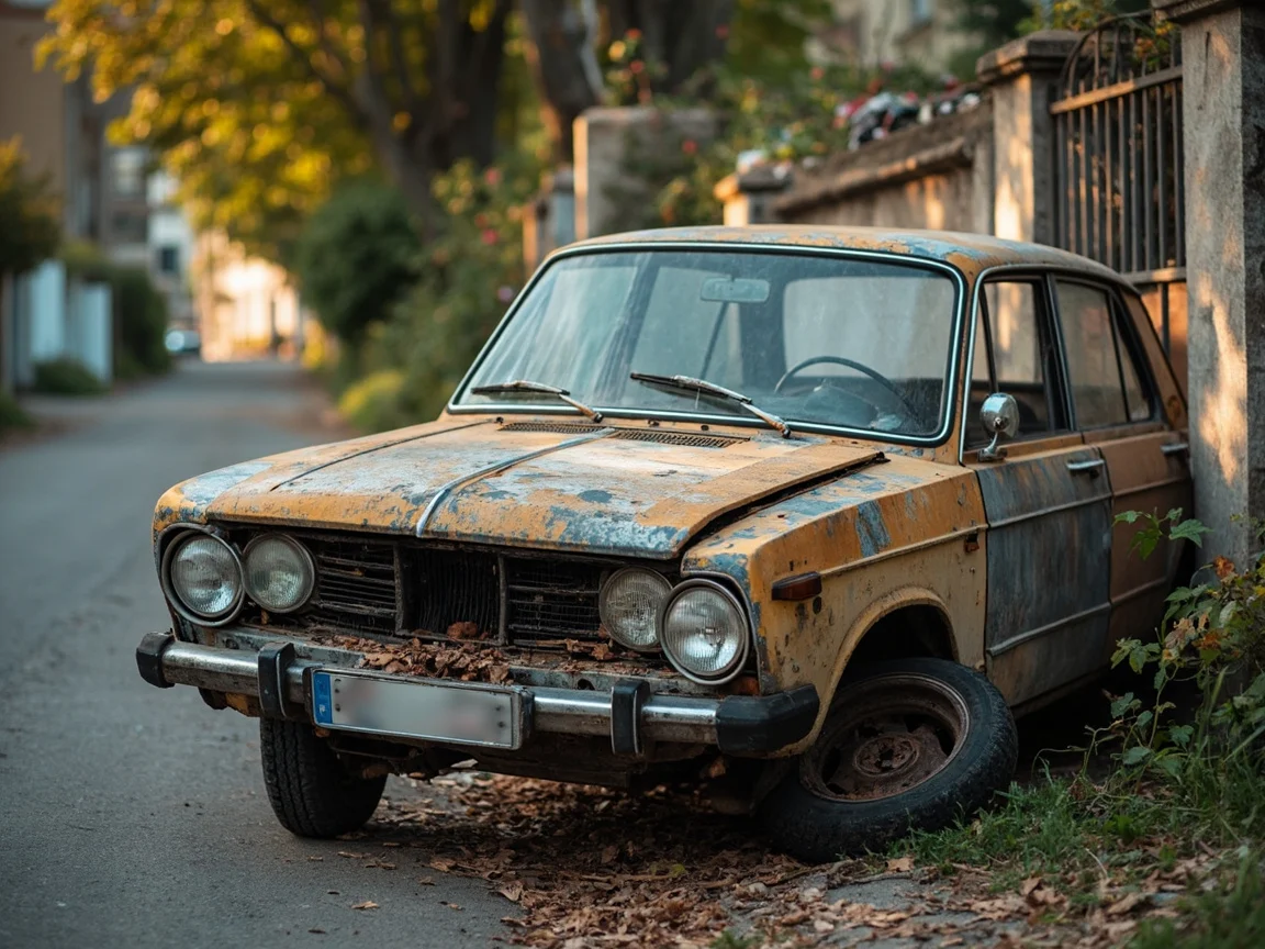 Epave voiture &middot; image &agrave; la une