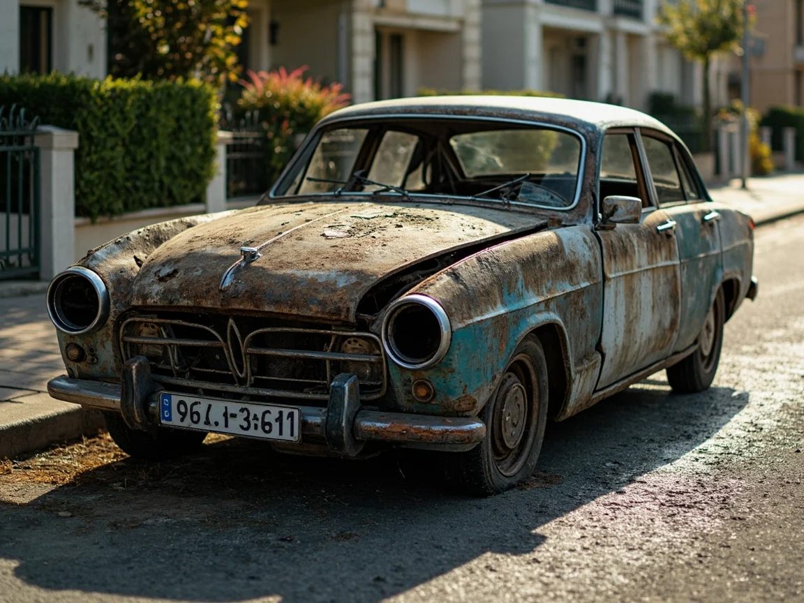 Epave voiture &middot; image &agrave; la une