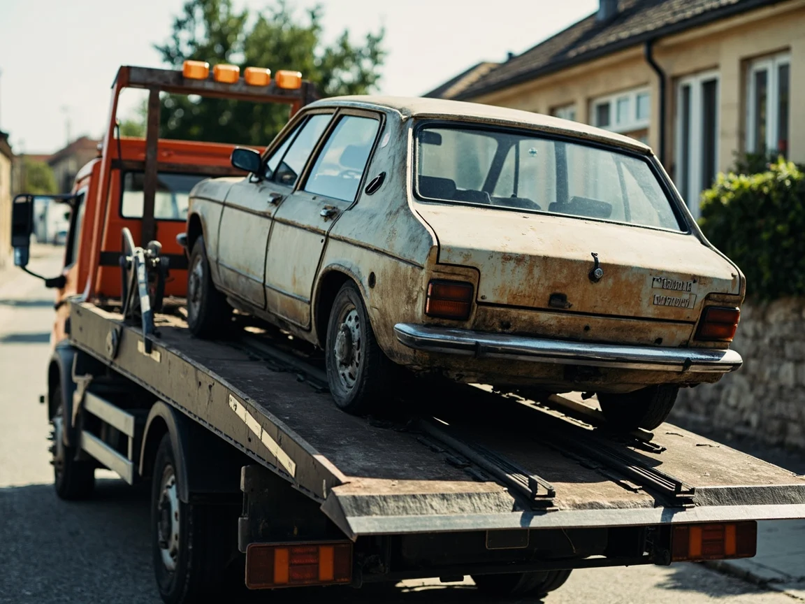 Mettre sa voiture &agrave; la casse &middot; image &agrave; la une