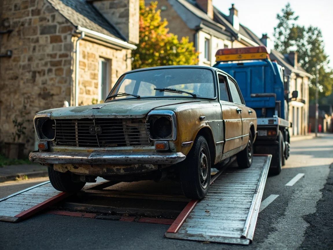 Mettre sa voiture &agrave; la casse &middot; image &agrave; la une