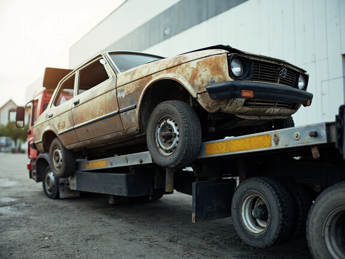 Mettre sa voiture &agrave; la casse &middot; image &agrave; la une
