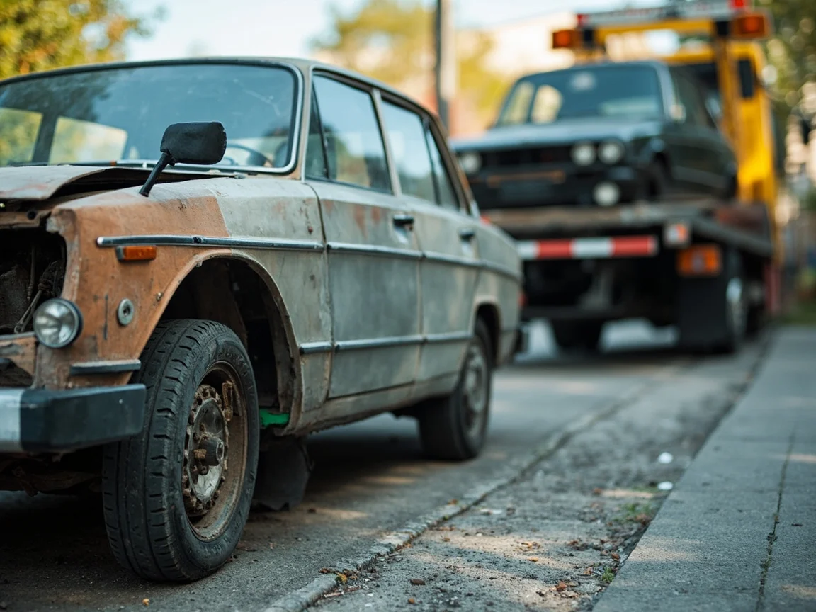 Mettre sa voiture &agrave; la casse &middot; image &agrave; la une