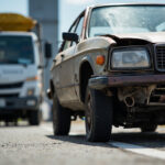 , , , ,  - Destruction voiture - 92400 Courbevoie