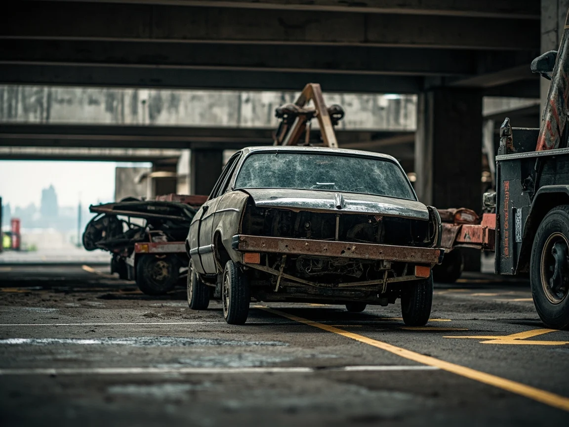 Enl&egrave;vement &eacute;pave sous-sol / parking &middot; image &agrave; la une