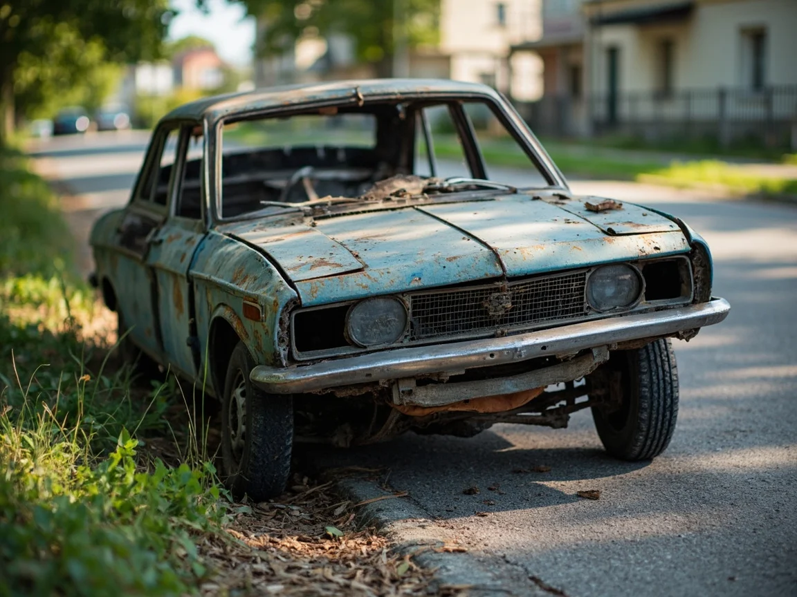 Epave voiture &middot; image &agrave; la une