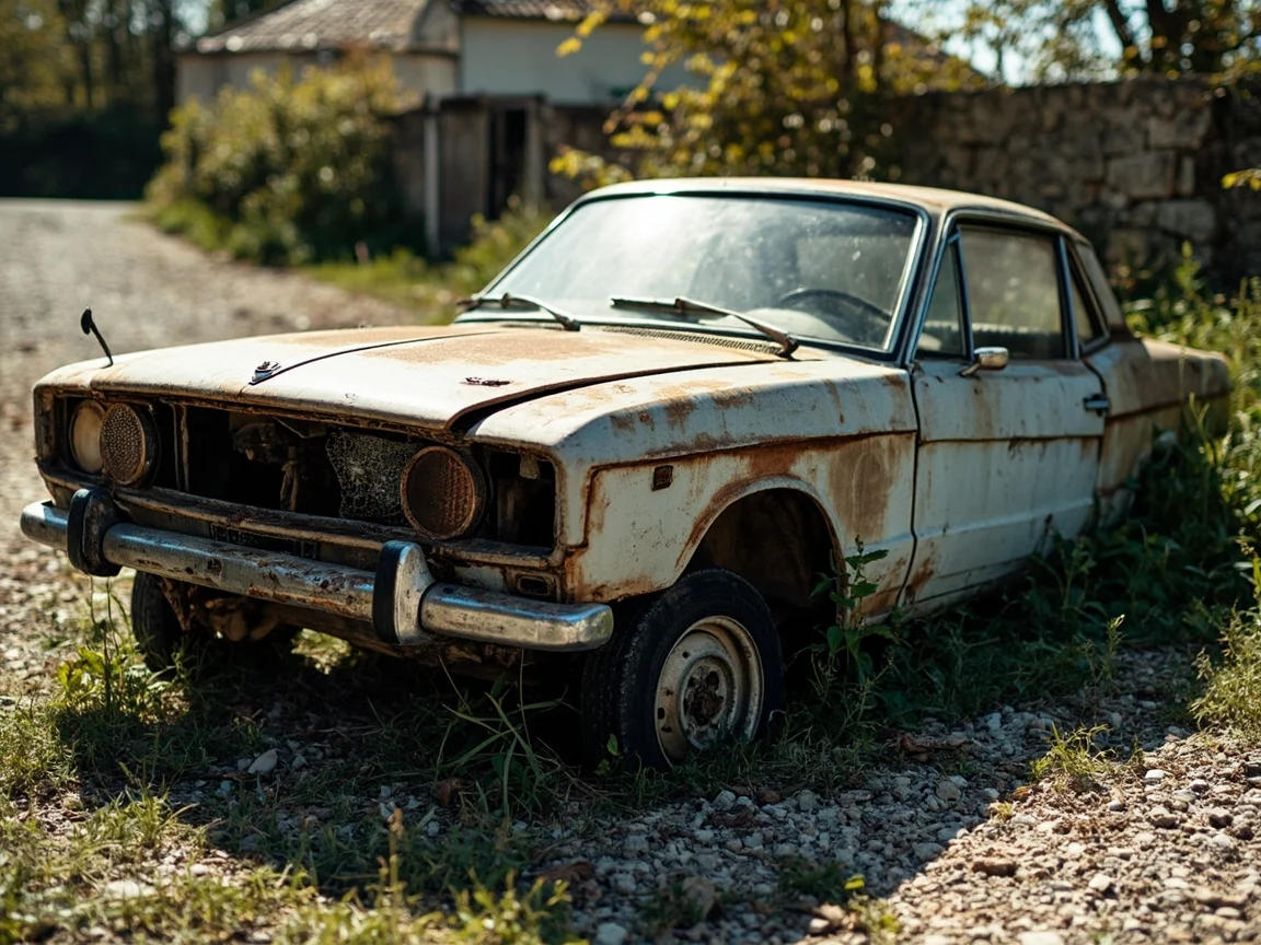 Epave voiture &middot; image &agrave; la une