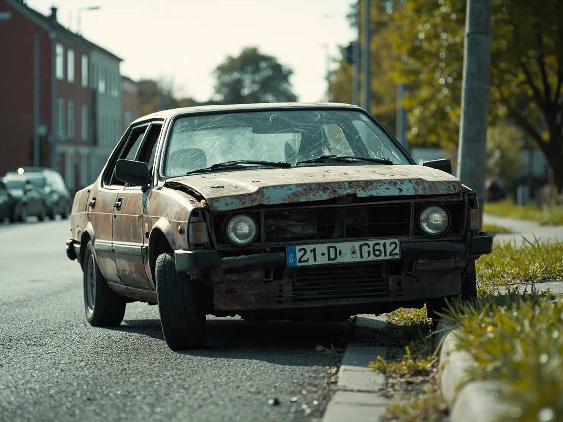 Epave voiture &middot; image &agrave; la une