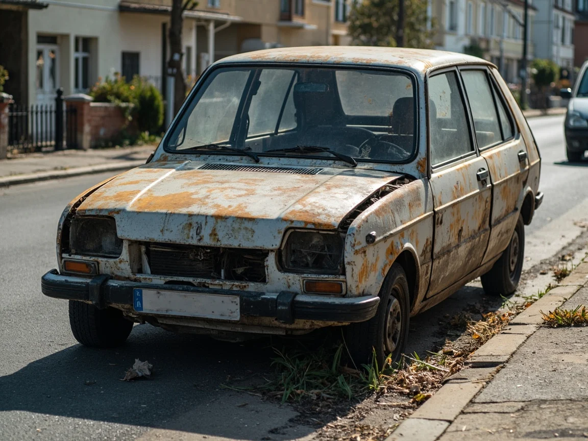 Epave voiture &middot; image &agrave; la une