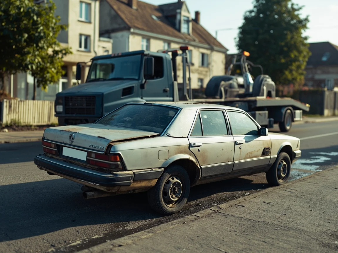 Epave voiture &middot; image &agrave; la une