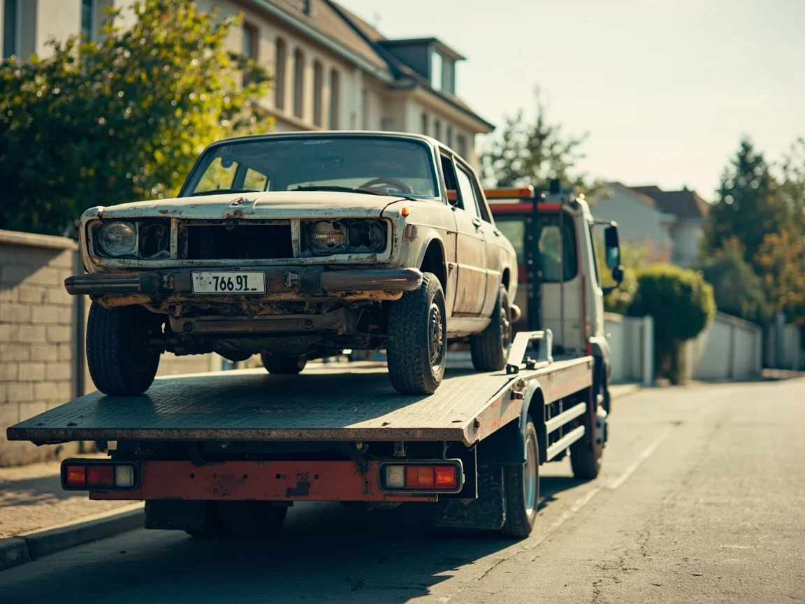 Mettre sa voiture &agrave; la casse &middot; image &agrave; la une