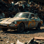 , , , ,  - Destruction voiture, Boissy-Le-Cutt&eacute; - 91590
