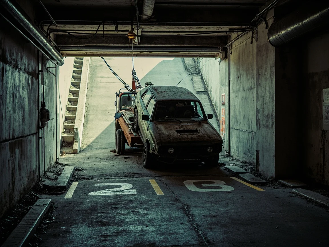 Enl&egrave;vement &eacute;pave sous-sol / parking &middot; image &agrave; la une