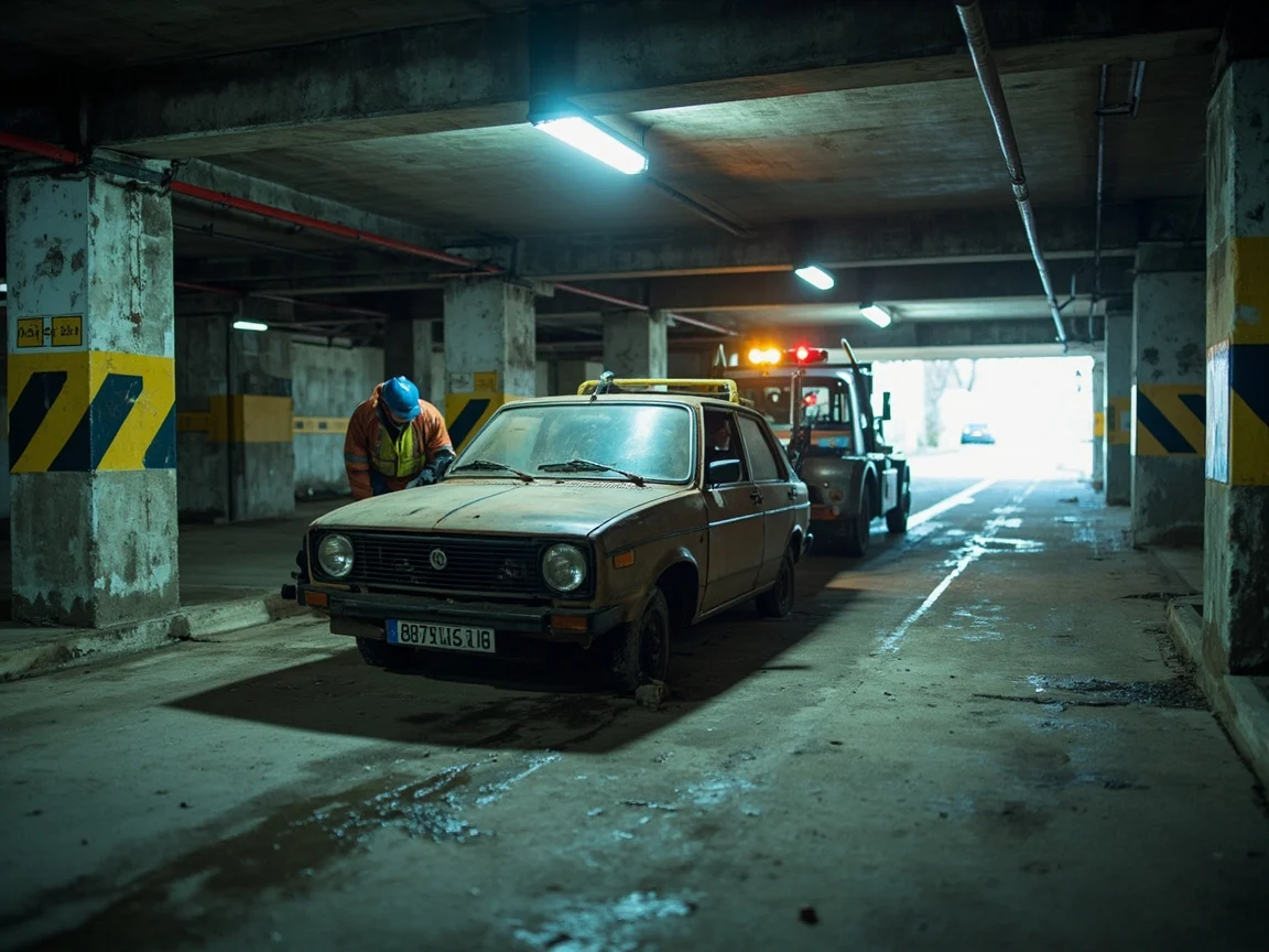Enl&egrave;vement &eacute;pave sous-sol / parking &middot; image &agrave; la une