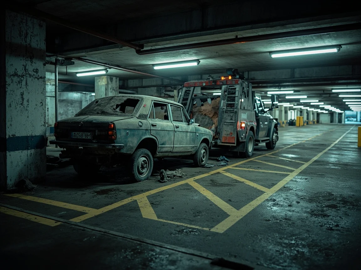 Enl&egrave;vement &eacute;pave sous-sol / parking &middot; image &agrave; la une