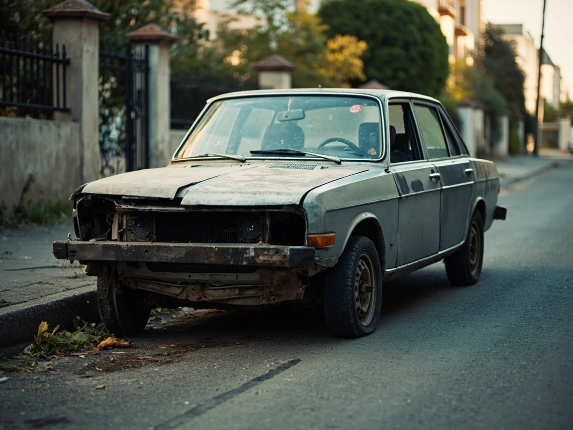 Epave voiture &middot; image &agrave; la une