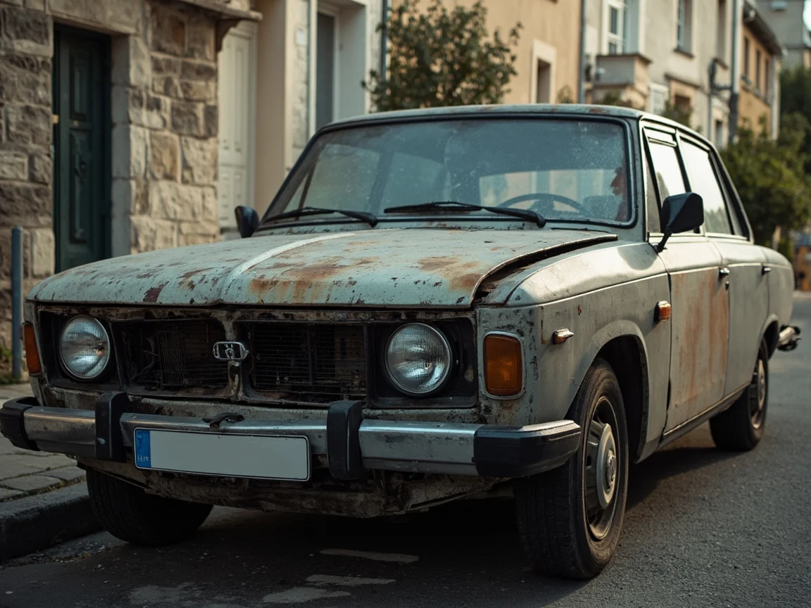 Epave voiture &middot; image &agrave; la une