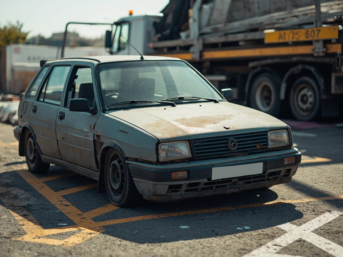 Epave voiture &middot; image &agrave; la une