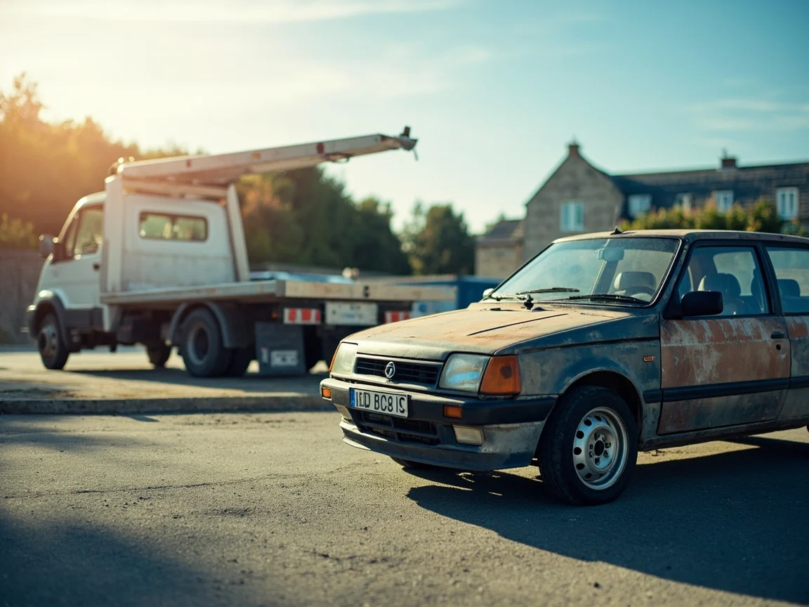 Mettre sa voiture &agrave; la casse &middot; image &agrave; la une