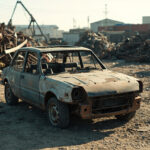 , , , ,  - Destruction voiture - 78510 - Triel-Sur-Seine - Yvelines