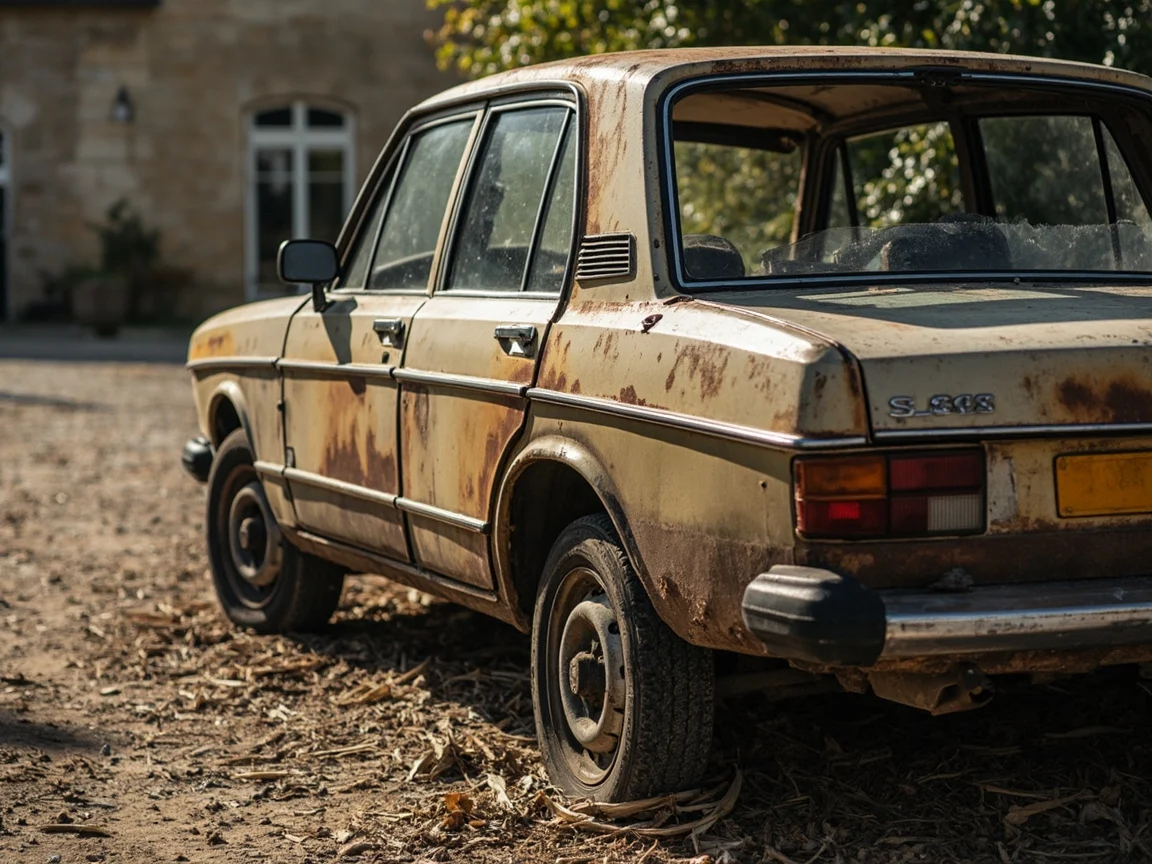 Epave voiture &middot; image &agrave; la une