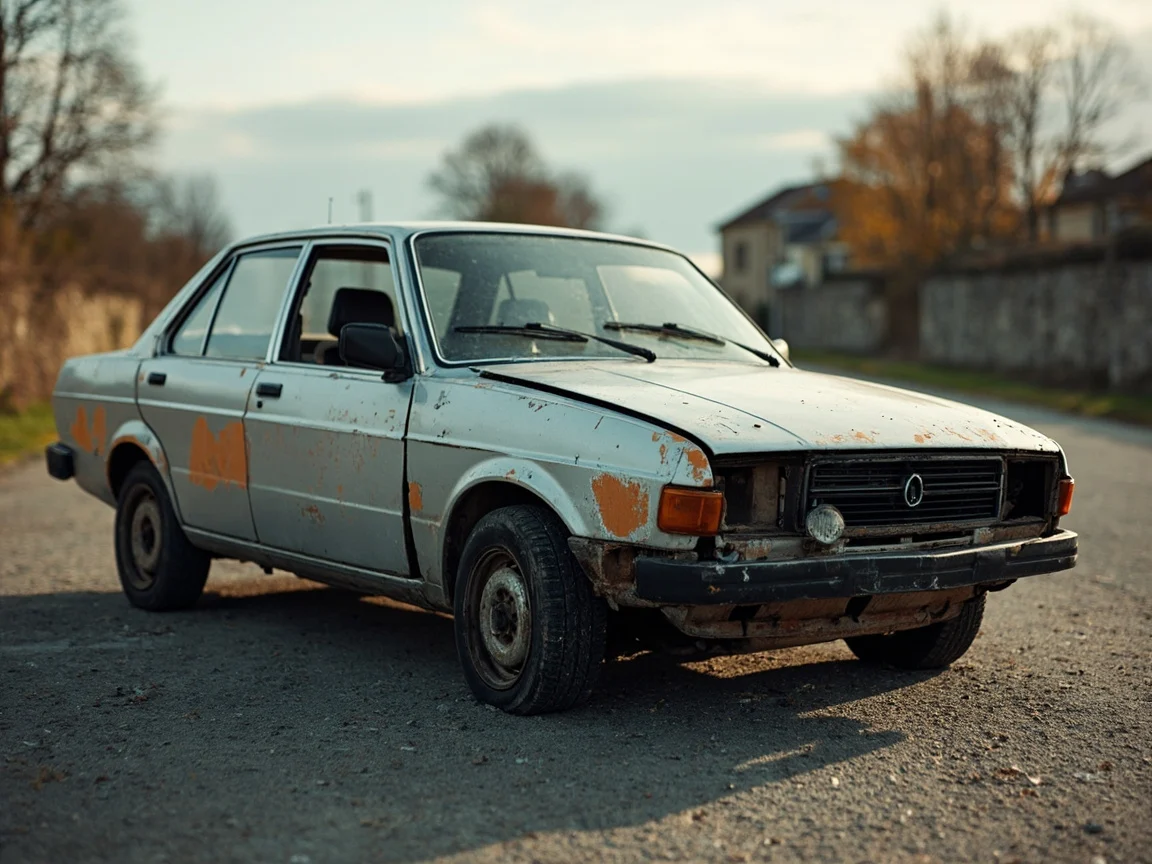 Epave voiture &middot; image &agrave; la une