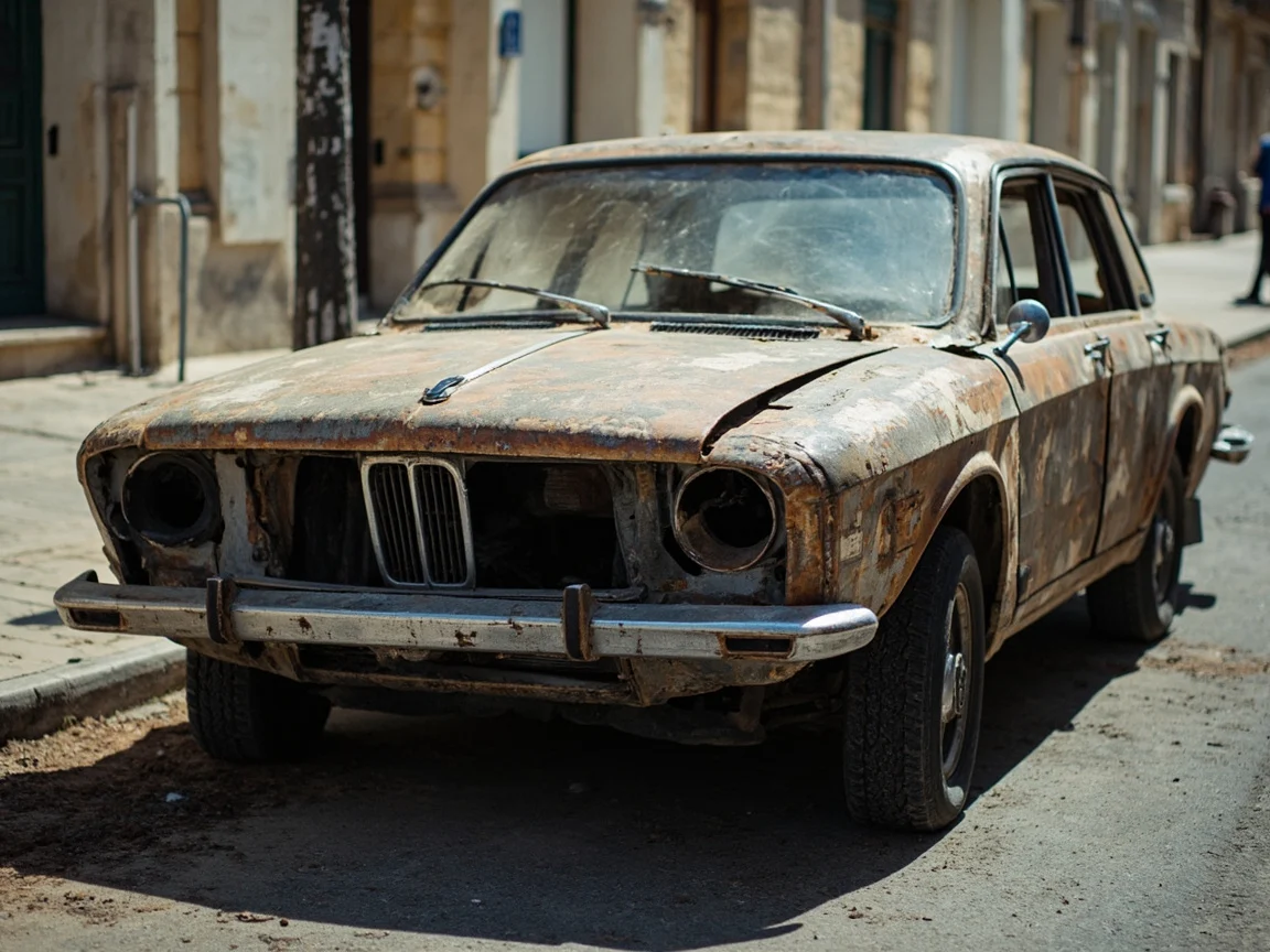 Epave voiture &middot; image &agrave; la une