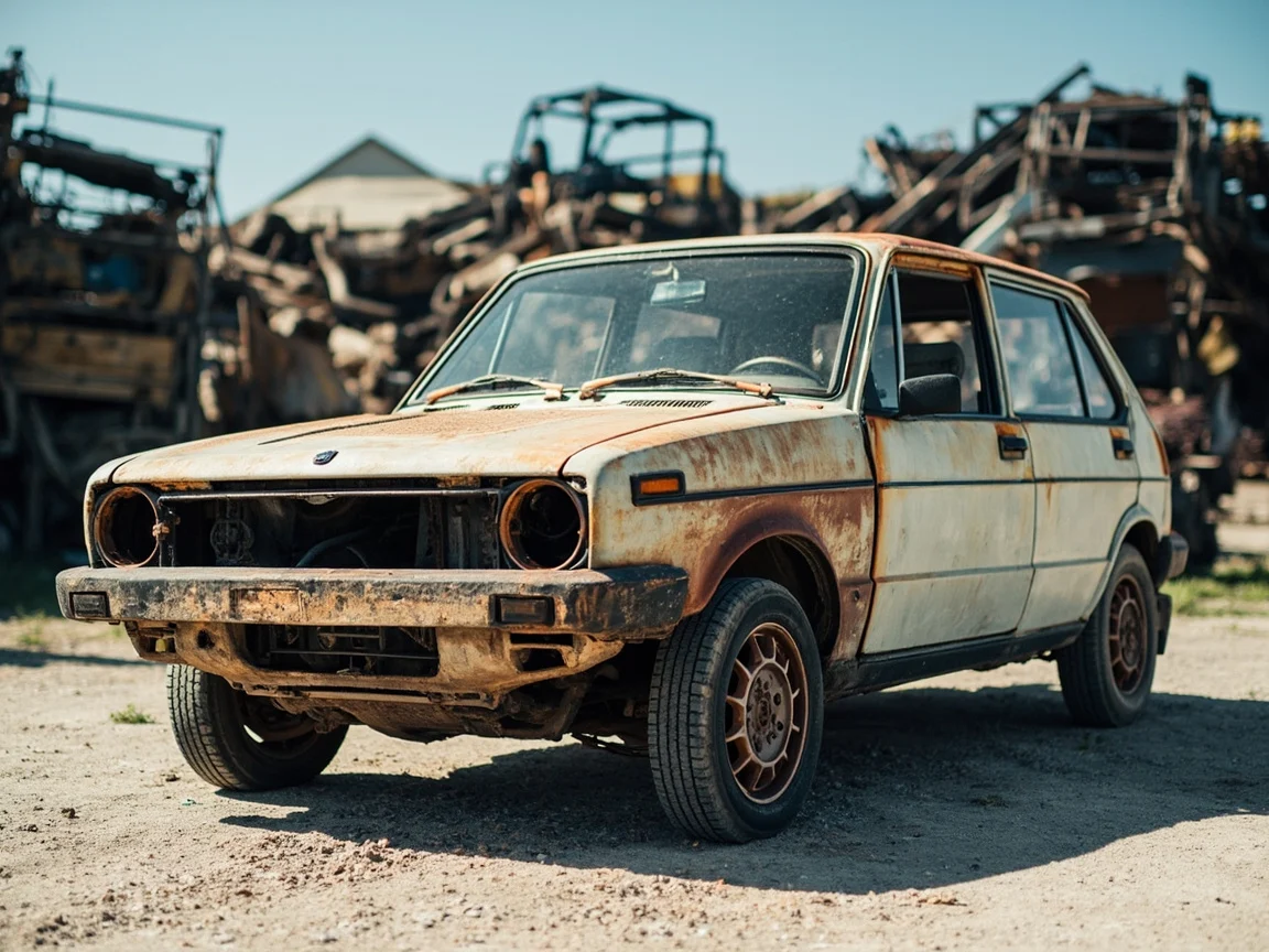 Mettre sa voiture &agrave; la casse &middot; image &agrave; la une