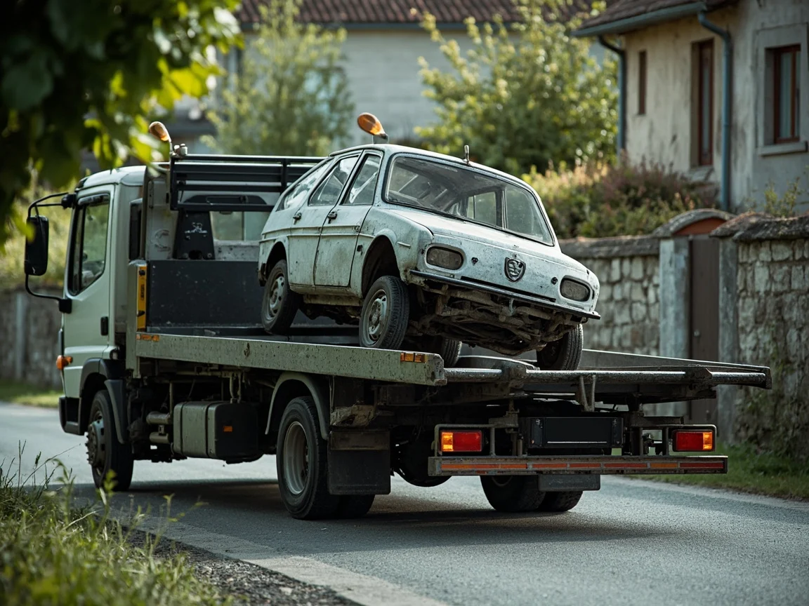 Mettre sa voiture &agrave; la casse &middot; image &agrave; la une