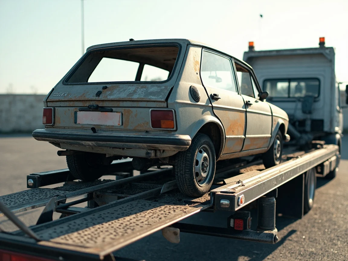 Mettre sa voiture &agrave; la casse &middot; image &agrave; la une