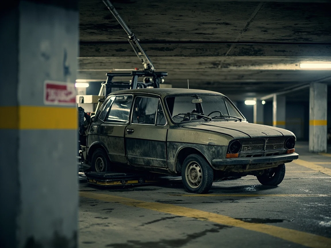 Enl&egrave;vement &eacute;pave sous-sol / parking &middot; image &agrave; la une