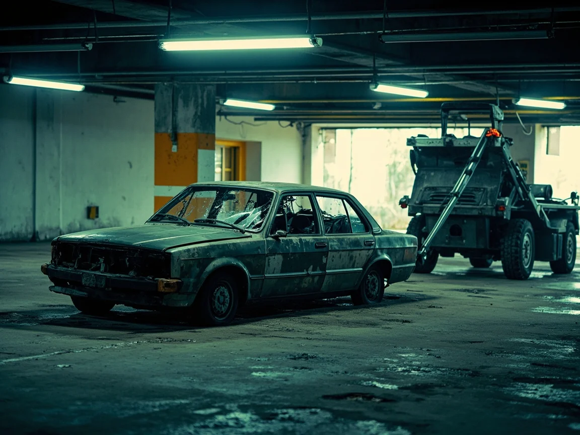 Enl&egrave;vement &eacute;pave sous-sol / parking &middot; image &agrave; la une