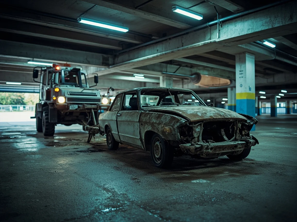 Enl&egrave;vement &eacute;pave sous-sol / parking &middot; image &agrave; la une