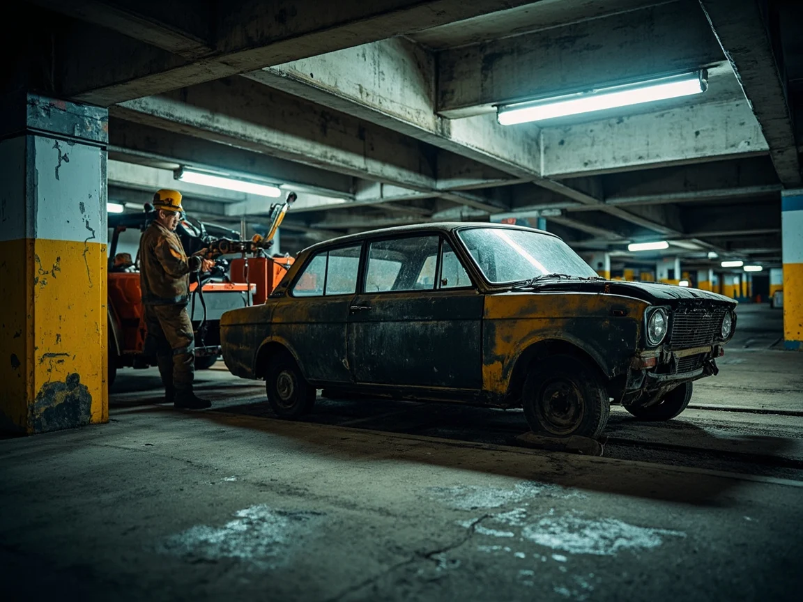 Enl&egrave;vement &eacute;pave sous-sol / parking &middot; image &agrave; la une