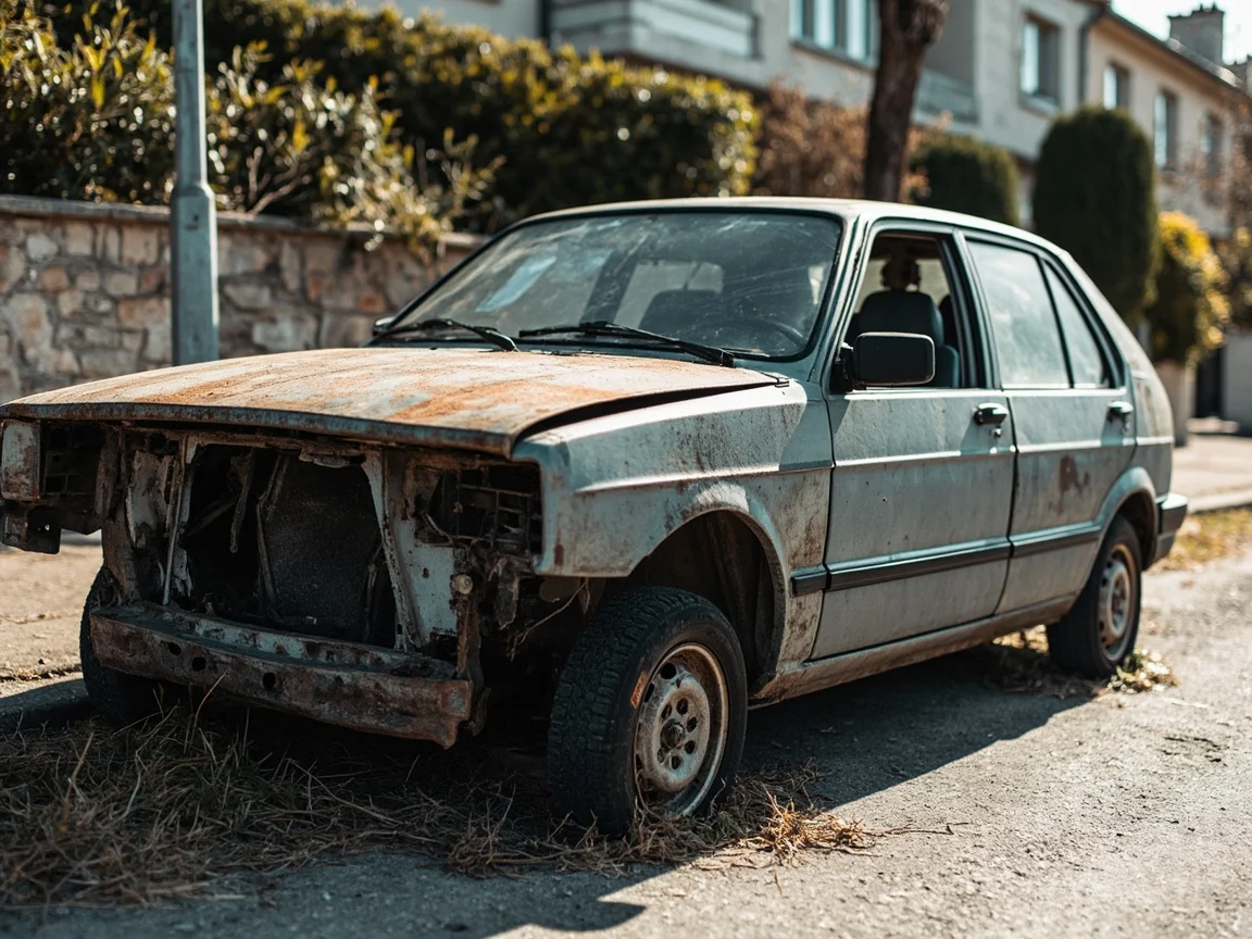 Epave voiture &middot; image &agrave; la une