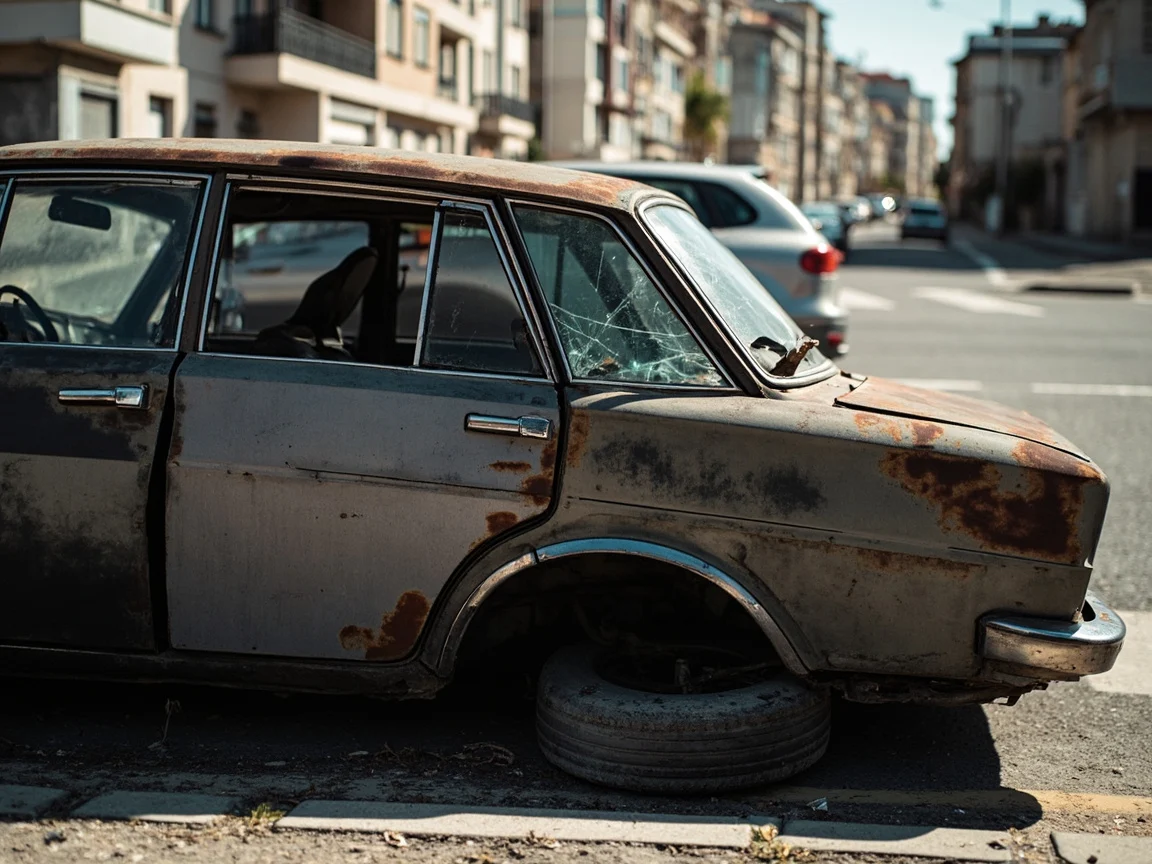 Epave voiture &middot; image &agrave; la une